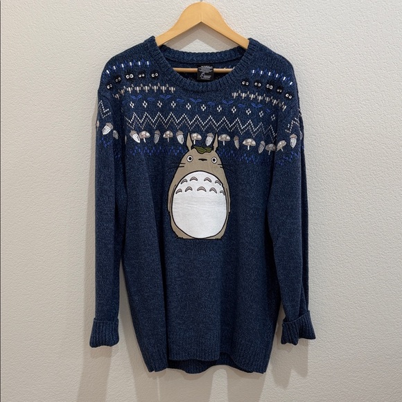 Her Universe Sweaters - Her Universe Navy Totoro Sweater